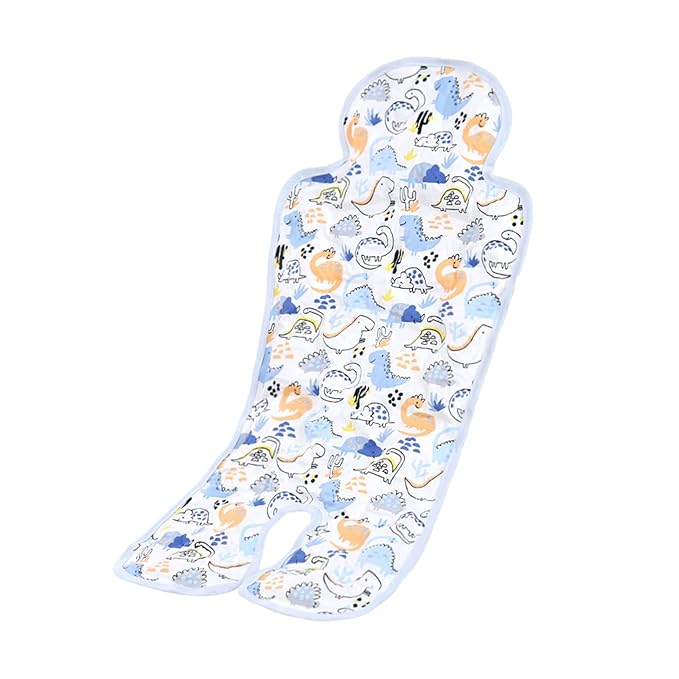 Gel Car Seat Cooler Pad, Summer Soft Breathable Cooling Pad Ice Cushion for Babies, Washable Summer Cooler Mat for Stoller, High Chair, Safety Seat