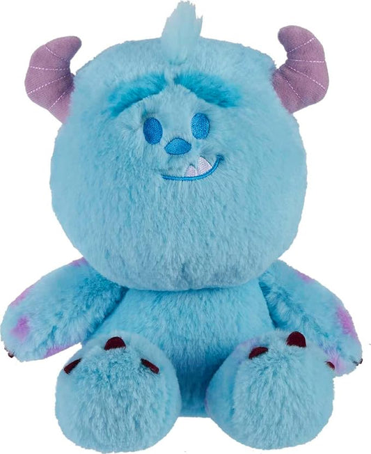 Mattel Disney and Pixar Monsters Inc. Plush Sulley Toy, 10-inch Soft Blue Monster Doll