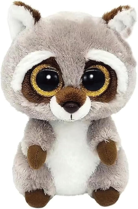Beanie Baby Oakie Raccoon Stuffed Plush Doll (6inch)