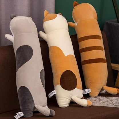 Long Plush Toy Cat Pillow Cute Plush Cat Toy Doll 90cm/35.4in)