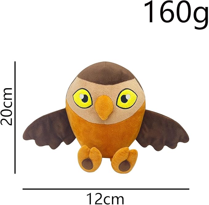 Owl House Owlbert Plush Doll TOH Owl Plushie Halloween Cartoon