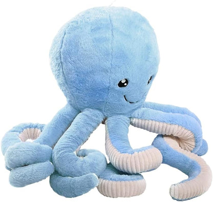 DENTRUN Octopus Stuffed Animals, Giant Octopus Plush Doll Play Toys for Kids Girls Boys Adults Birthday Xmas Halloween Present Stuffed Sea Animals Plushie 7/16/24/32 Inches, 5 Colors