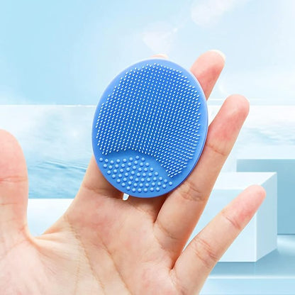 Baby Bath Sponges for Newborns - Baby Cradle Cap Brush - Cradle Cap Comb for Babies (Pack of 6) (Mixed Color B)