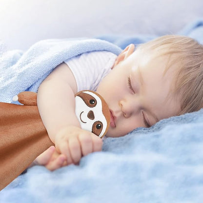 Pro Goleem Sloth Security Blanket Soft Loveys for Babies 14 Inch