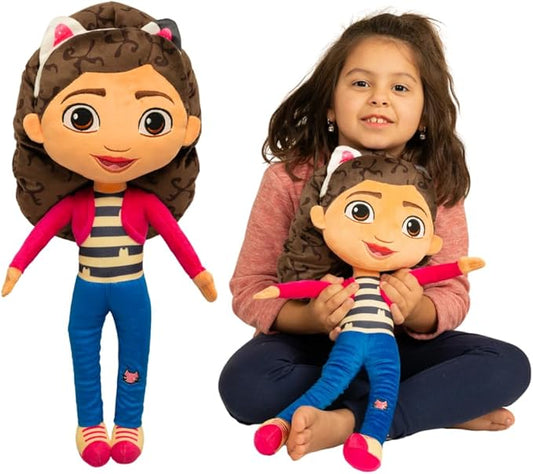 Franco DreamWorks Gabby's Dollhouse Kids Bedding Super Soft Plush Decorative