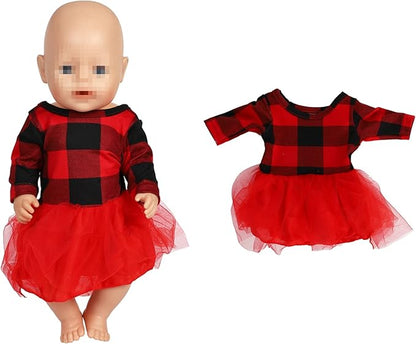 SOTOGO 8 Sets Doll Clothes Outfits for 14 to 17 15 Inch 18 Inch