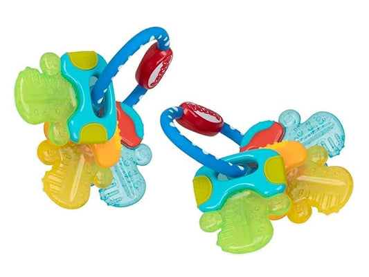 Nuby Ice Gel Teether Keys - 2 Pack Blue