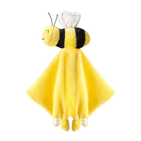 Pro Goleem Bee Loveys for Babies Soft Security Blanket Baby 12 Inch