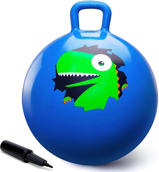 Hopper Ball, Hopping Toys for Kids 18inch Bouncy 3-8, Inflatable