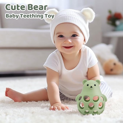 Baby Teething Chew High Chair Suction Toys - Baby Teething Toys Silicone Teethers, Baby Table Toys 6 12 18 Months