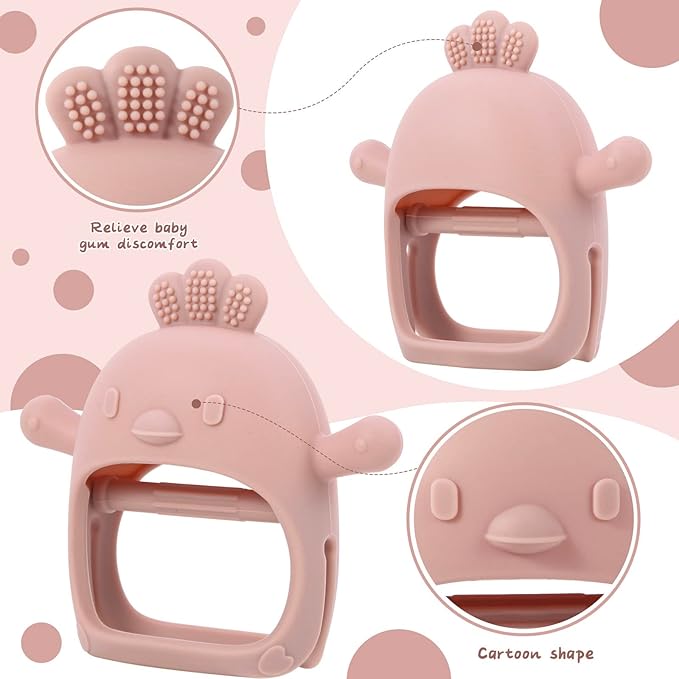 Baby Teethers 3-6 Months, BPA Free Baby Chewing Toys