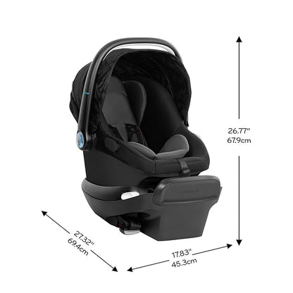 Evenflo Shyft Intuiti+ Travel System Featuring Revolve180 LiteMax NXT with SensorySoothe (Dubhan Black)