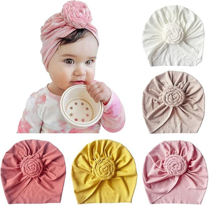 Newborn Baby Hospital Hat Soft Cotton Toddler Kids Girl Head