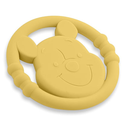Cudlie Disney Silicone Teether Toy Set for Infants, Food Grade and BPA Free Teethers for Babies 6-12 Months 2-Pack Teether