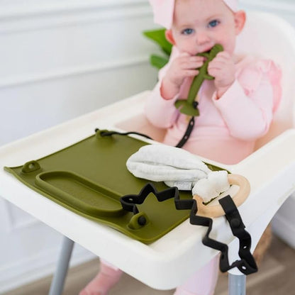 Busy Baby Toy Bungee - Dishwasher Safe Toy Strap 100% Food-Grade
