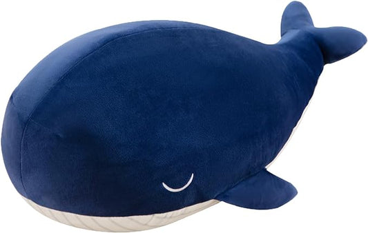 Gentle Whale Plush Toy Ultra Soft Cotton Sea Mammal Doll 10inch)