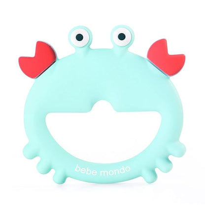 Teething Toys 3-6 Months, Teethers for Babies 3-6 6-12 Months for Teething Relief 100% Silicone, 0-6 Months,bebe