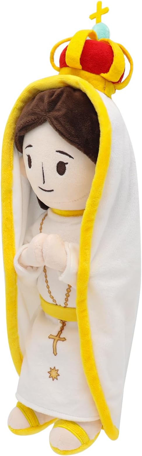 Our Lady of Fatima Plush Doll Virgin Mary Guardian Stuffed
