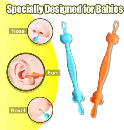 Baby Booger Tool, Dual-Ended Baby Nose and Ear Cleaner Earwax