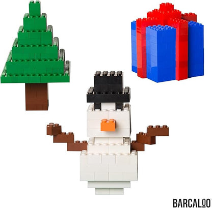 Barcaloo 1000 Pieces Building Bricks Set - Classic Bulk Small Blocks