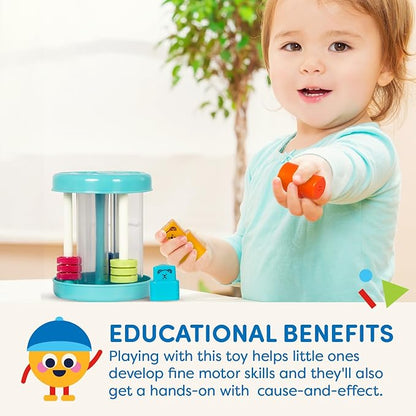Battat – Shape Sorter 3 Shapes 18 Months