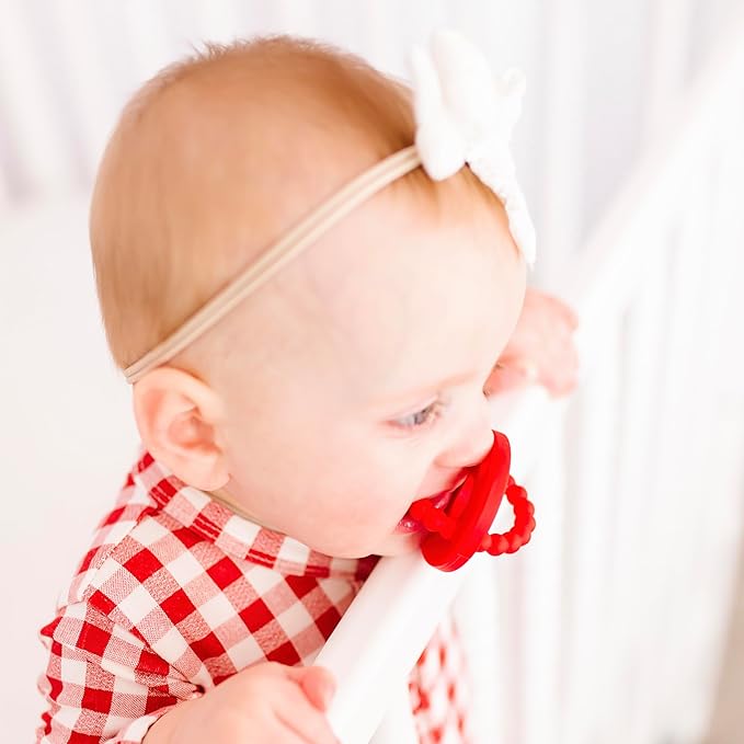 Ryan and Rose Cutie Bit Teether (Red)