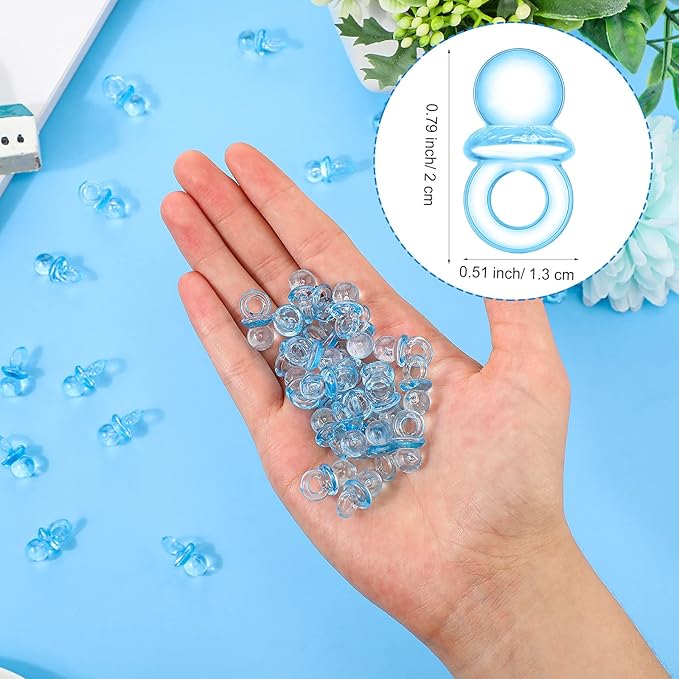 51 Pcs Cool Baby Shower Games Include Baby Pacifier Hunt 50 Acrylic