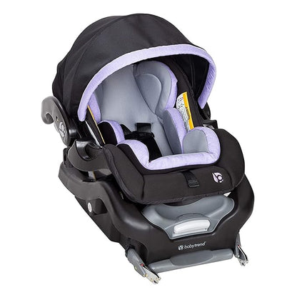 Baby Trend Universal Double Snap-N-Go Stroller Frame & Secure Snap Tech 35 Infant Car Seat, Lavender Ice