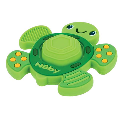 Nuby Teethe N' Pop Sensory Play Teether - Baby Teething Toy 3+ Months