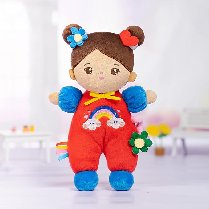 OUOZZZ Soft Baby Doll for Girls - First Hispanic Baby 10"