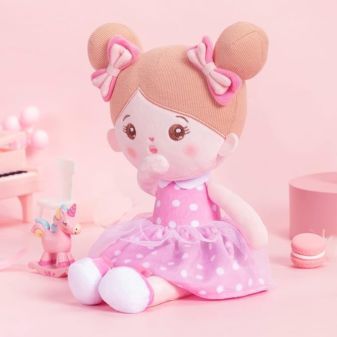 OUOZZZ Soft Baby Doll for Girls - My First Baby 15"