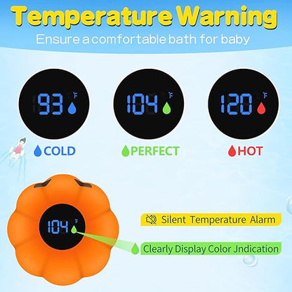 Baby Thermometer,with LED Display and Temperature Warning