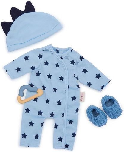 LullaBaby – 14" Baby Doll Clothing Set 3D Spikes, 2 &