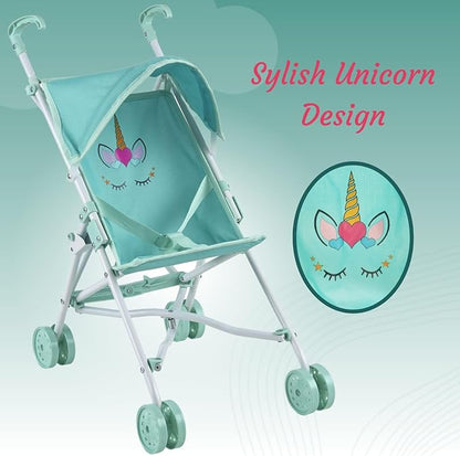 My First Baby Doll Stroller for Toddlers 3 Year Old Girls, Little Kids | Toy Stroller