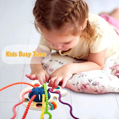 AiTuiTui Sensory Montessori Baby Toys 6 to 12 Months, Toddler Travel Toys for 1 2 Year Old Boy Girl Birthday Gifts 9 10 18 Months