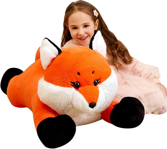 IKASA Giant Fox Stuffed Animal Plush Toy, 30" Large Fox