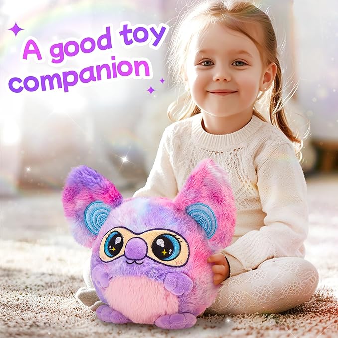 Houwsbaby Magical Koala Stuffed Animal,Purple Koala Plush Toy Toy,Soft,Cuddly,10''