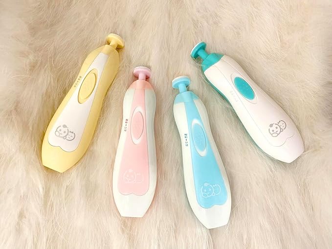 Royal Angels Baby Nail File, 21 in 1 Set with Labels 13 Replacement