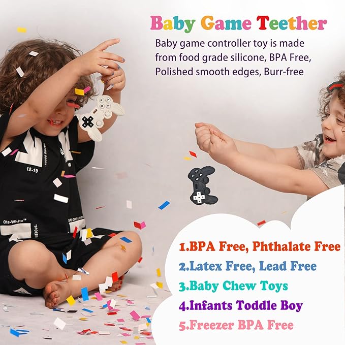 Baby Video Game Controller Teether Toy Funny Baby Teething Toys