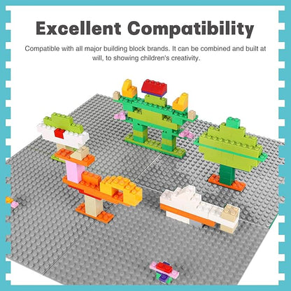 Sawaruita Pack of 6 Classic Baseplates Building Base Plates- 10 10 in