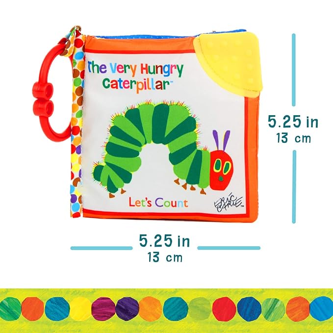 Let's Count Soft Book - World of Eric Carle the 5.25x5.25 Inch