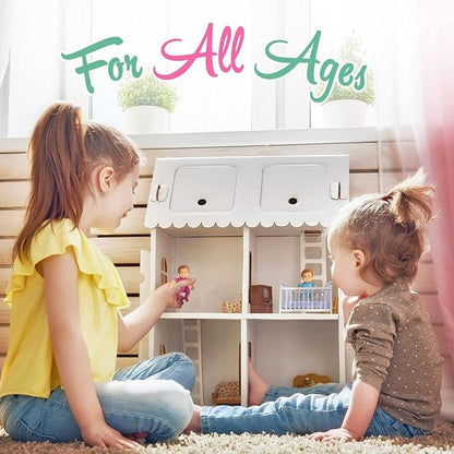 Beverly Hills Sweet Li'l Family Dollhouse People Action Figures Set