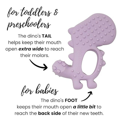 Brushing Buddy - 2-in-1 Silicone Teether and Brushing-Time Mouth Prop