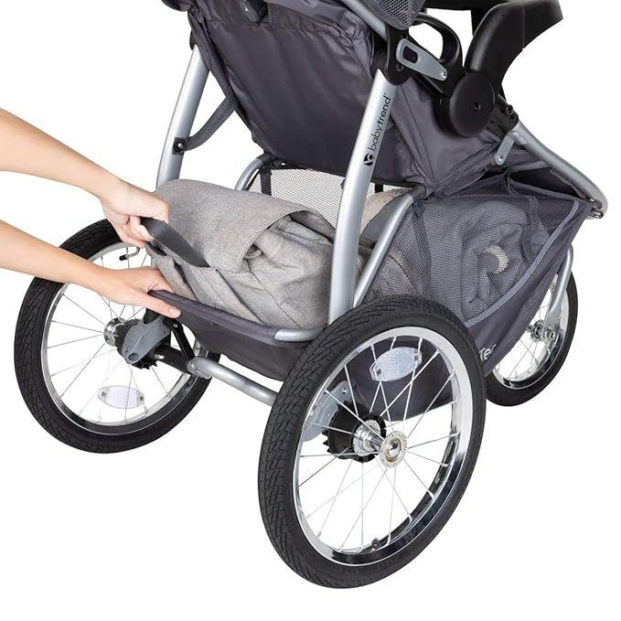 Baby Trend Expedition® Race Tec™ Jogger Travel System with Ally™ Infant Car Seat, Ultra Grey