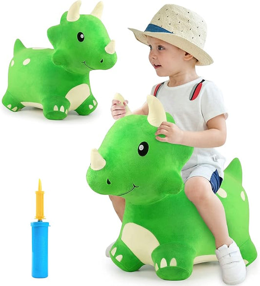 iPlay, iLearn Bouncy Pals Dinosaur Hopper Toy 2 Year Old Boy 3 4 5 6