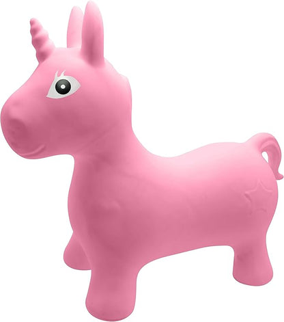 Lexibook BGP050UNI Inflatable Jumping Unicorn, for Indoor and Outdoor use