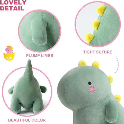 Ditucu Cute Dinosaur Stuffed Animals Toys Plush Dolls Soft Dino 10 inch