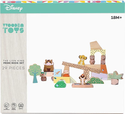 Just Play Disney Wooden Toys The Lion King Pride Rock 18 Month
