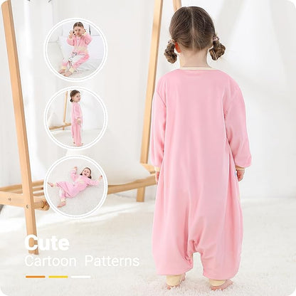 Baby Sleeping Sack Sleeveless, Toddler Sleeping Bag with Legs