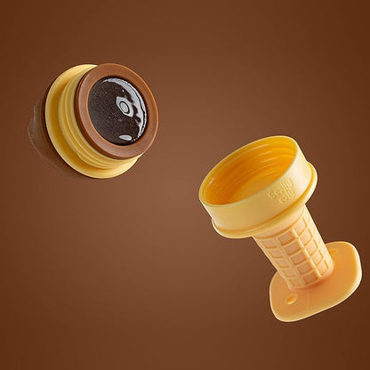 Smily Mia Freezer Teether for Babies 12-18Months,Freezable Ice Cream Toy for 6-12Months Babies 3-6Months for